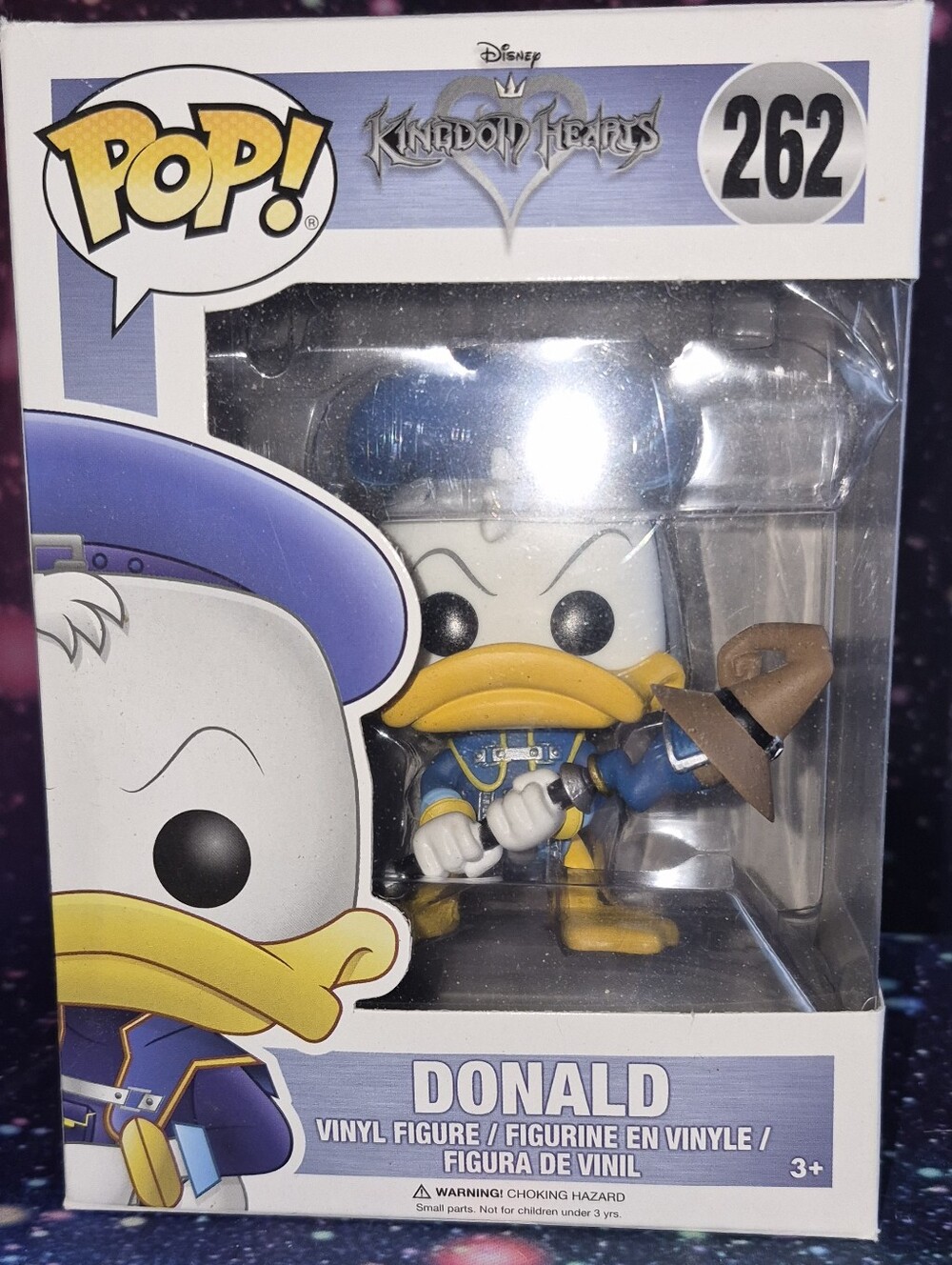 Funko Pop Disney Kingdom Hearts Donald Duck #262 NIB Box Wear